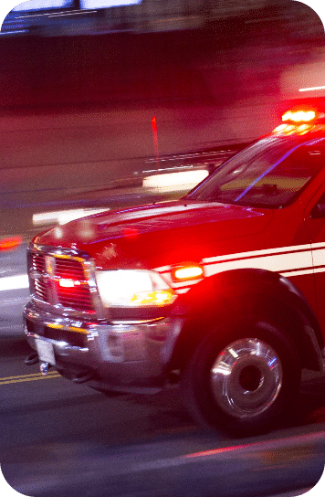 Ambulance at Night Mobile