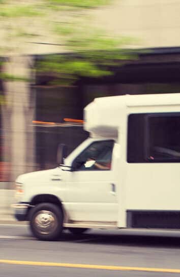 Shuttlebus in Motion